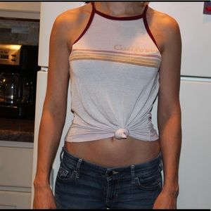 “california” full tilt tank top.
